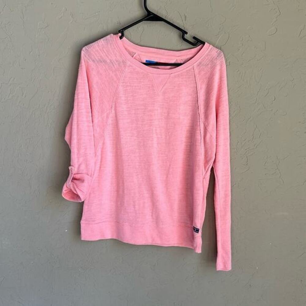 Tommy Hilfiger sport pink long sleeve roll‎ sleeve size small